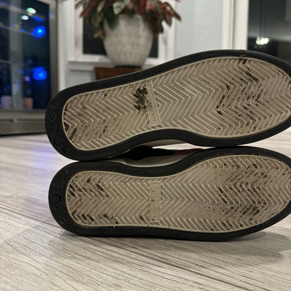 SAINT LAURENT High Top Tennis Shoes Size 7.5 - Picture 10 of 14